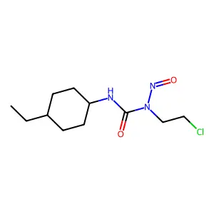 1-(2-Chloroethyl)-3-(4-ethylcyclohexyl)-1-nitrosourea structure