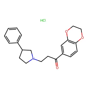 Proroxan hydrochloride structure