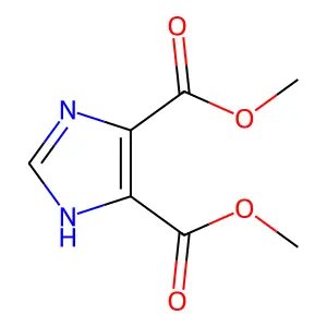 Dimethyl imidazole-4,5-dicarboxylate structure