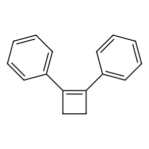 (2-phenylcyclobuten-1-yl)benzene structure