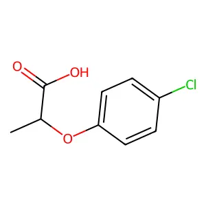 2-(4-CHLOROPHENOXY)PROPANOIC ACID structure
