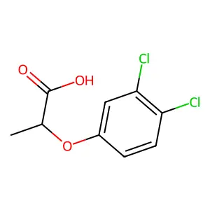 Compound C9H8Cl2O3 structure