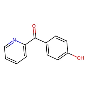 (4-hydroxyphenyl)-pyridin-2-ylmethanone structure
