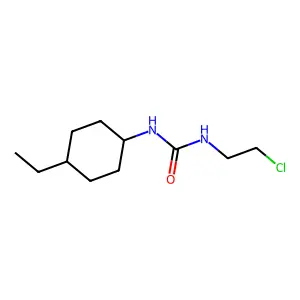 1-(2-chloroethyl)-3-(4-ethylcyclohexyl)urea structure