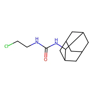 1-(2-adamantyl)-3-(2-chloroethyl)urea structure