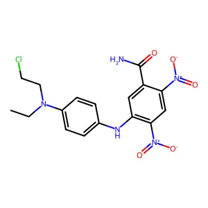 Compound C17H18ClN5O5 structure
