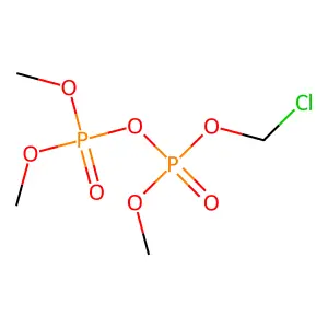 [chloromethoxy(methoxy)phosphoryl] dimethyl phosphate structure