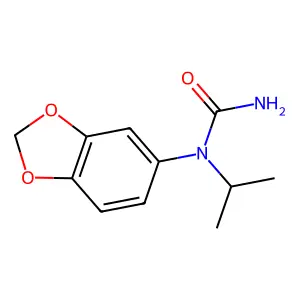 1-(1,3-Benzodioxol-5-yl)-1-isopropylurea structure