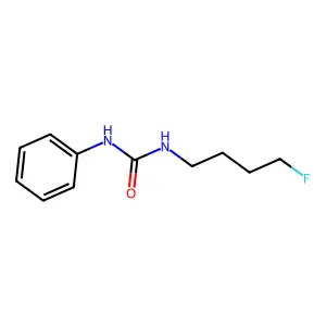 1-(4-Fluorobutyl)-3-phenylurea structure