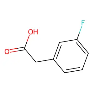 3-Fluorophenylacetic acid structure