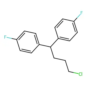 Compound C16H15ClF2 structure