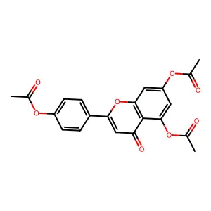 Apigenin triacetate structure