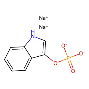 disodium1H-indol-3-yl phosphate structure