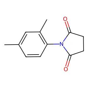 1-(2,4-dimethylphenyl)pyrrolidine-2,5-dione structure