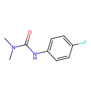 N'-(4-FLUOROPHENYL)-N,N-DIMETHYLUREA structure