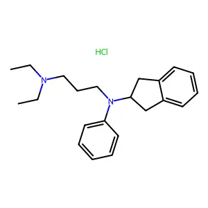 aprindine hydrochloride structure