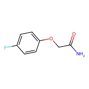 2-(4-Fluorophenoxy)acetamide structure