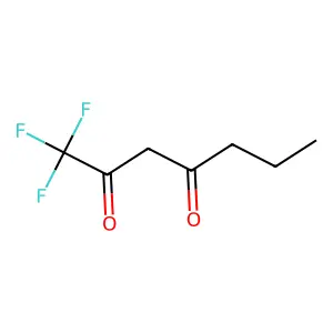 1,1,1-trifluoroheptane-2,4-dione structure
