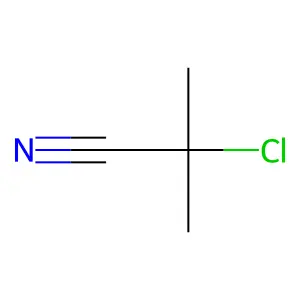 chloroisobutyronitrile structure