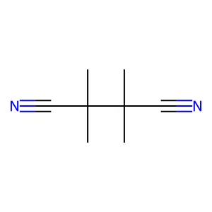 Tetramethylsuccinonitrile structure
