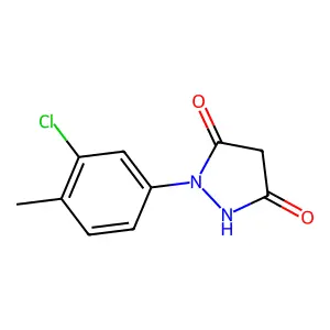 1-(3-chloro-4-methylphenyl)pyrazolidine-3,5-dione structure