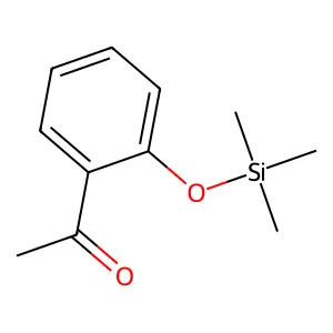 1-{2-[(Trimethylsilyl)oxy]phenyl}ethan-1-one structure