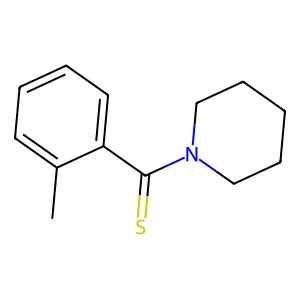 1-(2-Methylbenzothioyl)piperidine structure