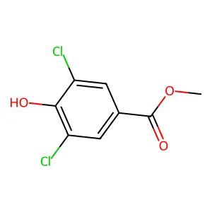 Methyl 3,5-dichloro-4-hydroxybenzoate structure