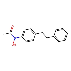 N-Hydroxy-4'-phenethylacetanilide structure