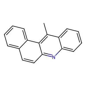 12-Methylbenz(a)acridine structure