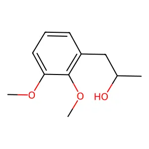 1-(2,3-dimethoxyphenyl)propan-2-ol structure