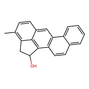 Compound C21H16O structure