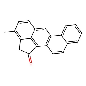 Compound C21H14O structure