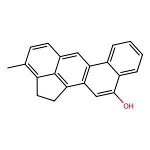 11-Hydroxy-3-methylcholanthrene structure