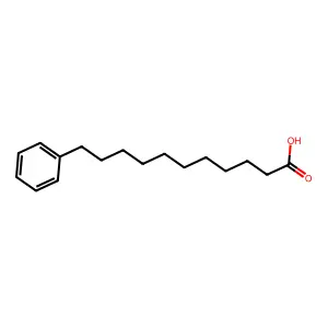 11-Phenylundecanoic acid structure