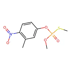 S-Methyl fenitrothion structure
