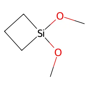 1,1-Dimethoxysilacyclobutane structure