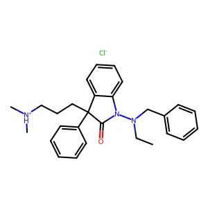 Compound C28H34ClN3O structure