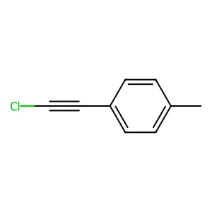 1-(2-chloroethynyl)-4-methylbenzene structure