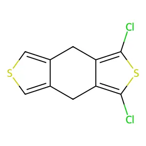 1,3-dichloro-4,8-dihydrothieno[3,4-f][2]benzothiole structure
