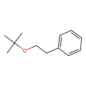 Benzene, (2-(1,1-dimethylethoxy)ethyl)- structure