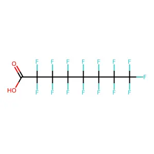 PERFLUOROOCTANOIC ACID structure