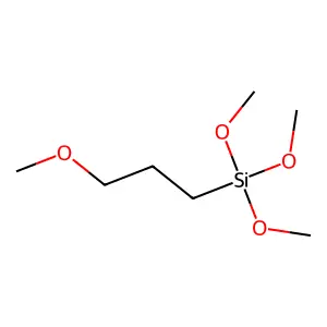trimethoxy(3-methoxypropyl)silane structure
