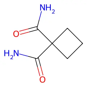 1,1-Cyclobutanedicarboxamide structure