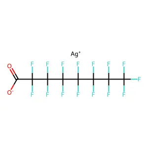 Silver(1+) perfluorooctanoate structure