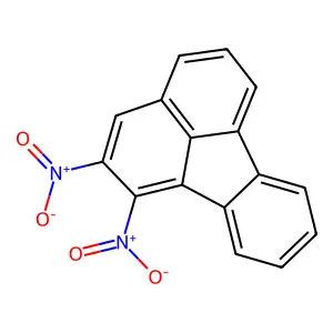 1,2-Dinitrofluoranthene structure