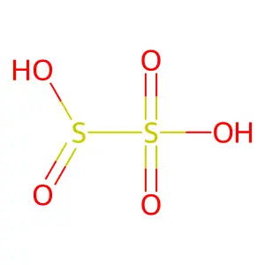 disulfurous acid structure