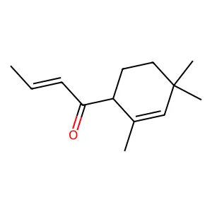 1-(2,4,4-trimethylcyclohex-2-en-1-yl)but-2-en-1-one structure