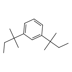 Benzene, 1,3-bis(1,1-dimethylpropyl)- structure