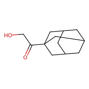 KETONE, 3-ADAMANTYL HYDROXYMETHYL structure